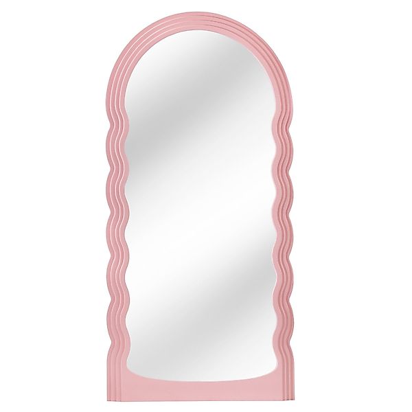 riess-ambiente Wandspiegel WAVE 160cm rosa (Einzelartikel, günstig online kaufen