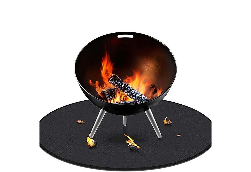 trends for living Bodenschutzmatte Feuerfeste Matte Feuerstelle Unterlage 1 günstig online kaufen