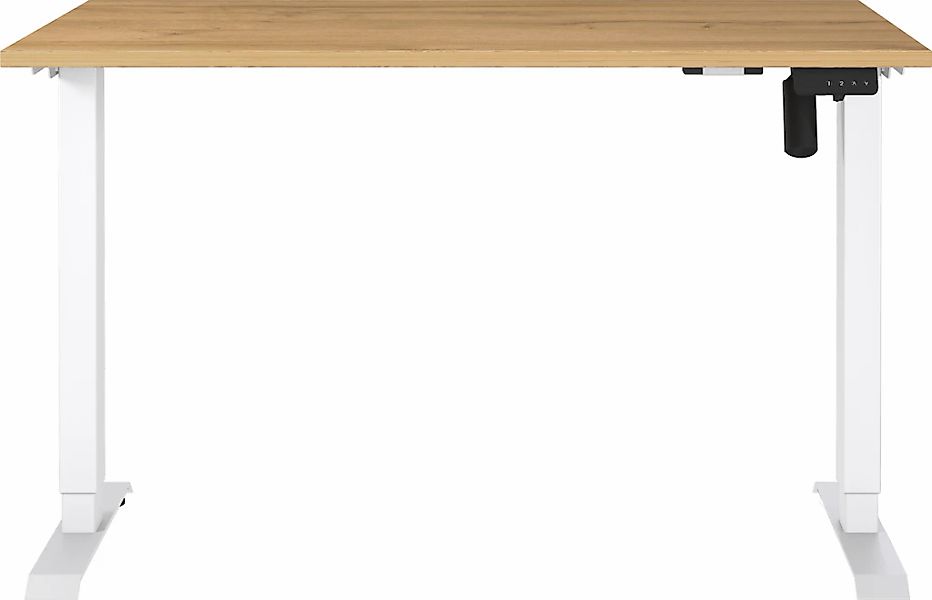 GERMANIA Schreibtisch "Boras, elektrisch höhenverstellbar", Breite 120/140/ günstig online kaufen