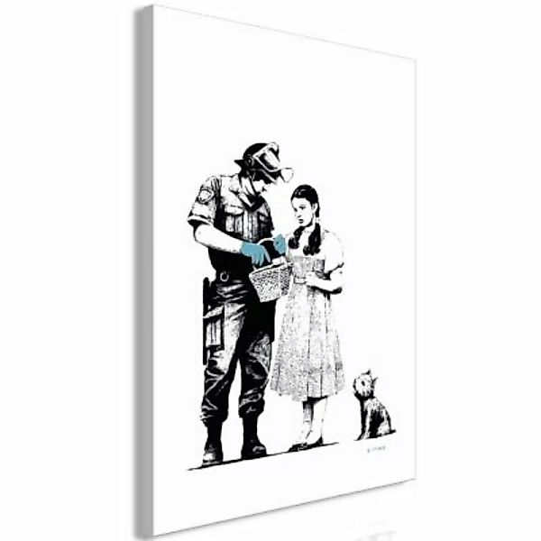 artgeist Wandbild Dorothy and Policeman (1 Part) Vertical mehrfarbig Gr. 40 günstig online kaufen