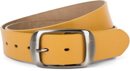 styleBREAKER Ledergürtel Unisex Leder Gürtel Unifarben günstig online kaufen