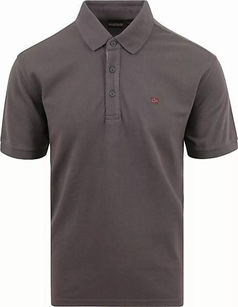 Napapijri Eolanos Poloshirt Grau - Größe M günstig online kaufen