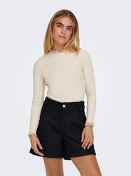 ONLY Langarmshirt ONLLESLIE L/S LACE MIX günstig online kaufen