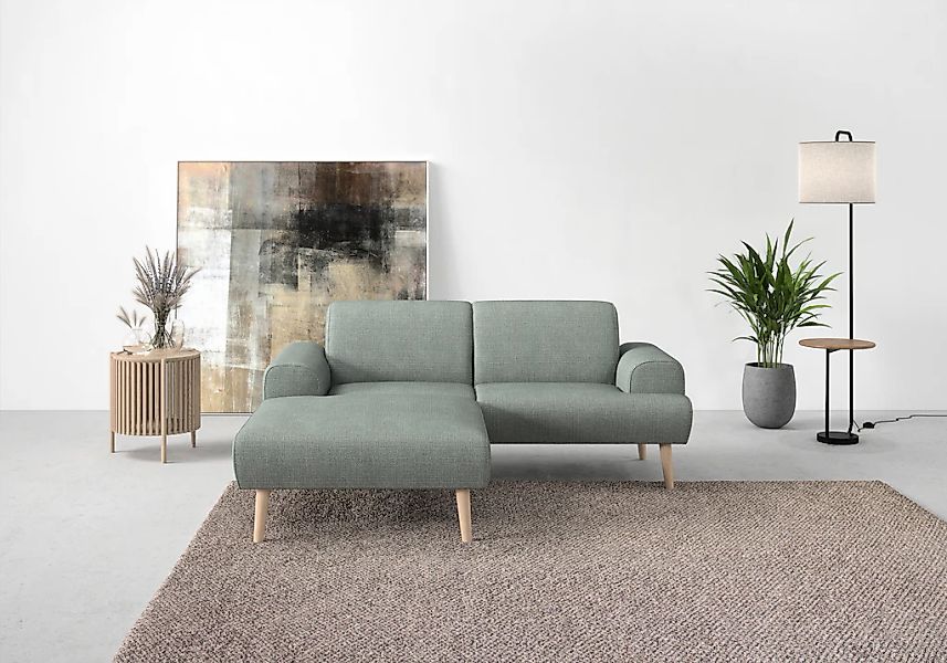 andas Ecksofa "Swift Scandic Design, komfortabler Federkern, Breite 192cm, günstig online kaufen