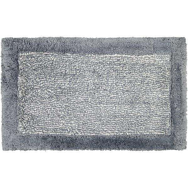 Cawö Badematte Badteppich Two-Tone Schiefer (60x100cm) günstig online kaufen