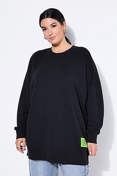 Studio Untold Sweatshirt Sweatshirt oversized Statement Patch Langarm günstig online kaufen