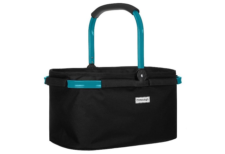 anndora Einkaufskorb mit stabilem Aluminiumrahmen, 22 l, Stoff durch Klettv günstig online kaufen