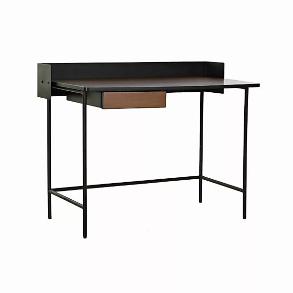 Schreibtisch Dkd Home Decor Schwarz Metall Mango-holz (103 X 57 X 81 Cm) günstig online kaufen