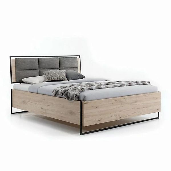 JVmoebel Bett Modernes Schlafzimmer Bett Stilvolles Holzbett Luxuriöses Dop günstig online kaufen