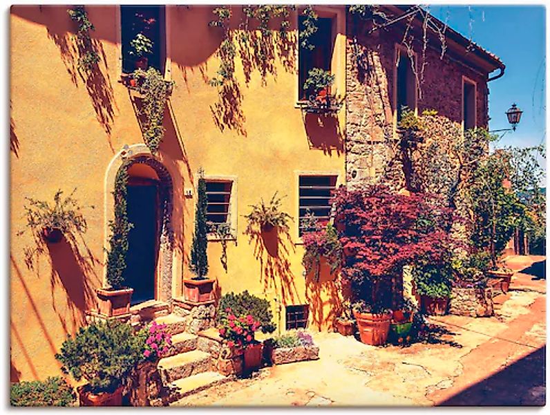 Artland Wandbild »Siena Toskana« Europa 1 Stk. tlg. als Leinwandbild, Poste günstig online kaufen