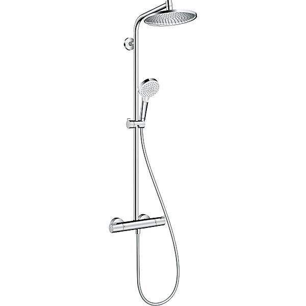 Hansgrohe Duschbrause-Set 240 Crometta S1jet EcoSmart Chrom mit Thermostat günstig online kaufen