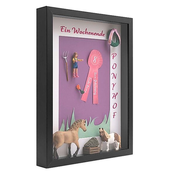 PHOTOLINI Bilderrahmen 3D-Rahmen mit Passepartout / günstig online kaufen