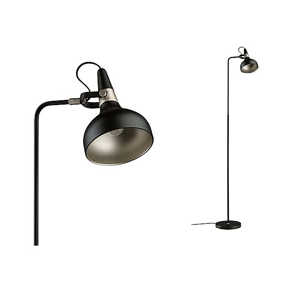 Paulmann "Neordic Stehleuchte Juna E14 max. 20W Champagner/Schwarz matt Met günstig online kaufen