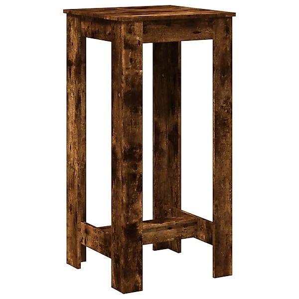 vidaXL Bartisch Räuchereiche 51x50x103,5 cm Holzwerkstoff 854404 günstig online kaufen