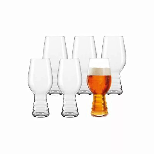 SPIEGELAU Craft Beer Glasses IPA Glas 540 ml 6er Set Biergläser transparent günstig online kaufen