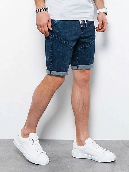 OMBRE Shorts Ombre Denim-Shorts für Männer - dunkle Jeans W361 M günstig online kaufen