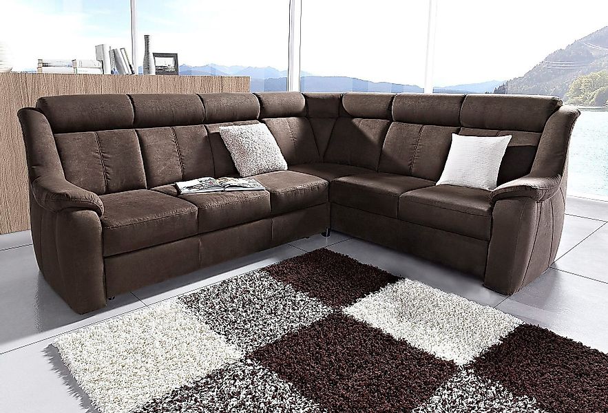 sit&more Ecksofa Basel L-Form, wahlweise mit günstig online kaufen