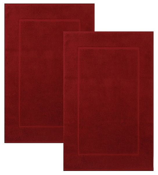 Betz Badematte 2 Stück Badvorleger Premium Badteppich Größe 50x70 cm, unbes günstig online kaufen