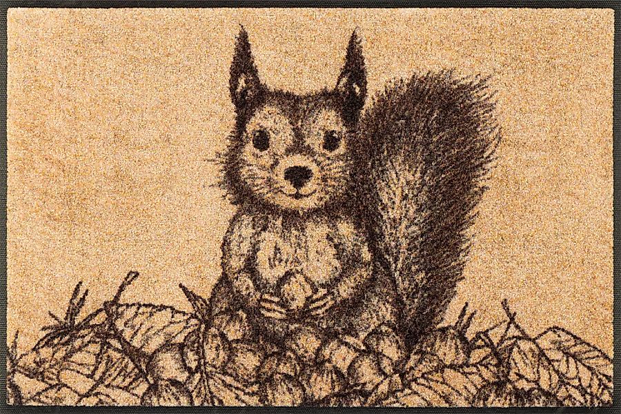 wash+dry by Kleen-Tex Fußmatte "Squirry" rechteckig 7 mm Höhe günstig online kaufen