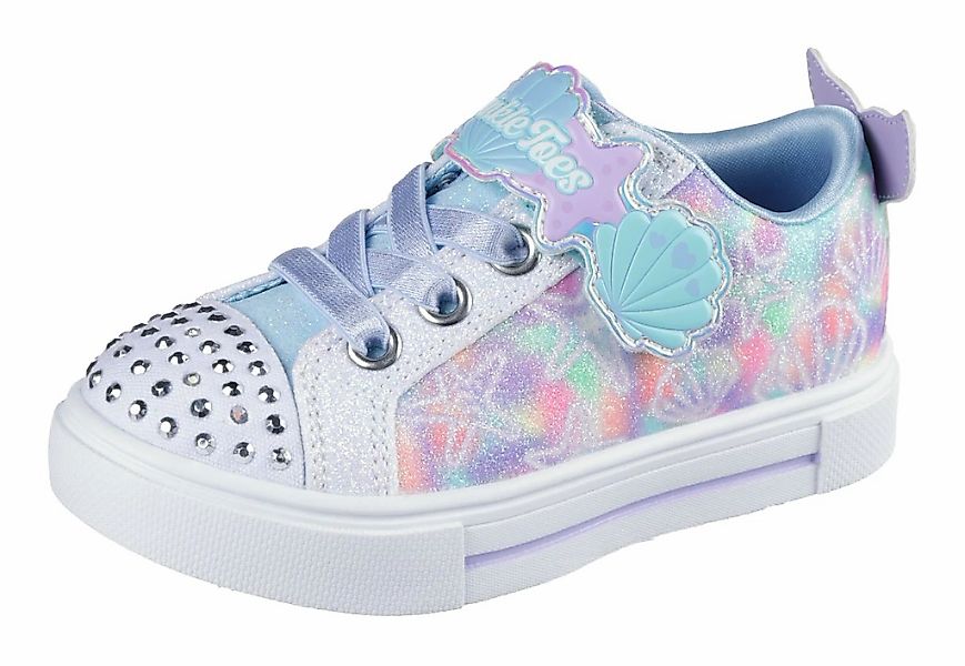 Skechers Kids Sneaker "TWINKLE SPARKS", Blink,-Schlupfschuh mit Glitzer+Str günstig online kaufen