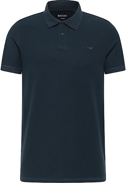 MUSTANG Kurzarmshirt Poloshirt günstig online kaufen