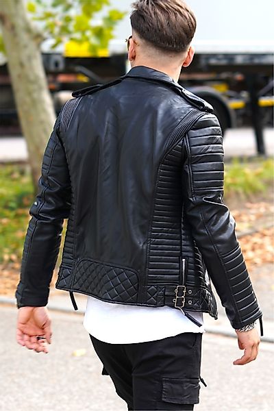 behype Lederimitatjacke "FADELY", im Biker-Stil günstig online kaufen