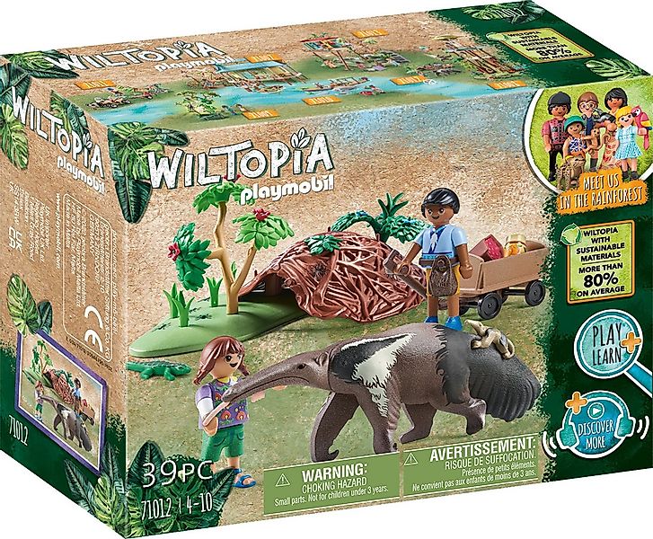 Playmobil® Wiltopia - Ameisenbärpflege (71012), Wiltopia Konstruktions-Spie günstig online kaufen