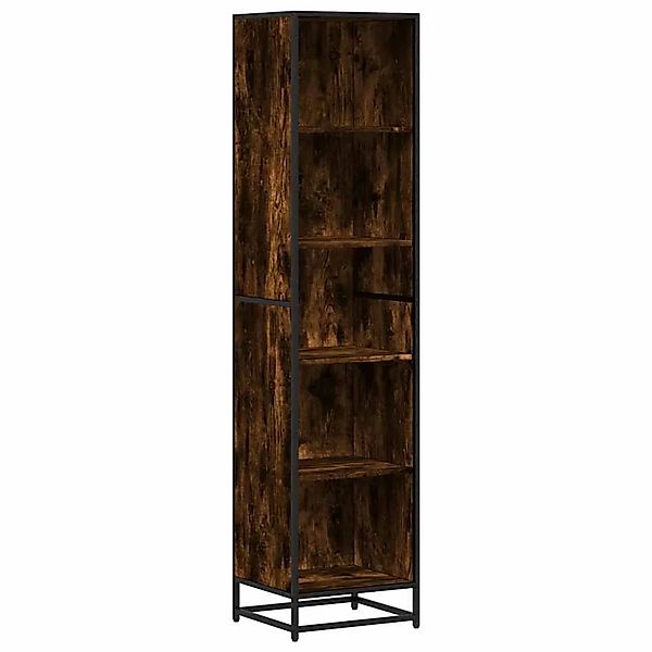 vidaXL Bücherregal Räuchereiche 40x35x170,5 cm Holzwerkstoff 849141 günstig online kaufen