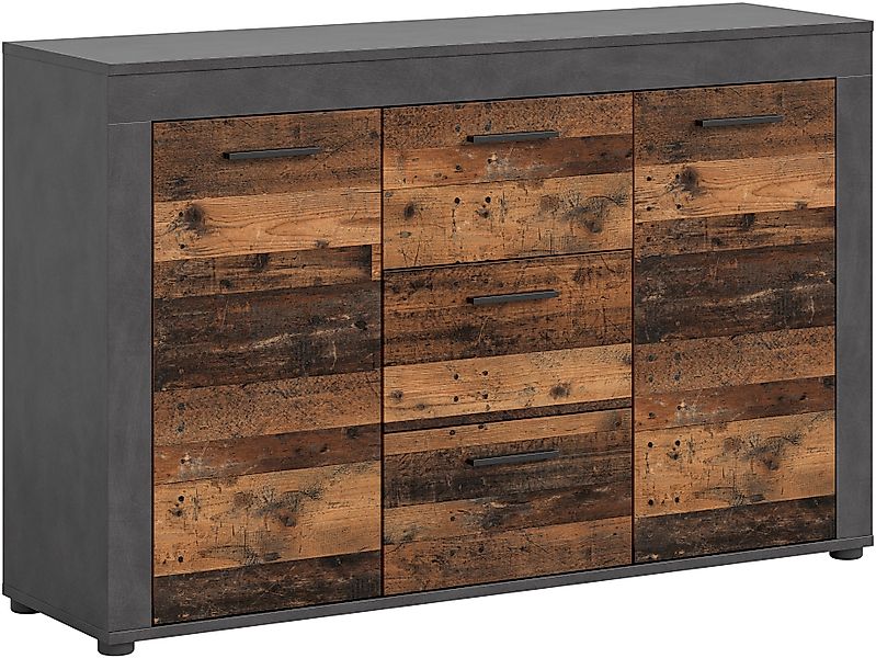 INOSIGN Sideboard "Aosta, Breite 125 cm, in verschiedenen Farbausführungen" günstig online kaufen