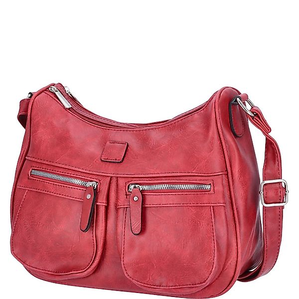 Antonio Umhängetasche Antonio Damen Handtasche rot günstig online kaufen