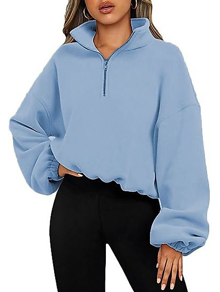 XDeer Sweater Sweatshirt Damen,Sweatjacke Pullover,Sweat Lady-Fit günstig online kaufen