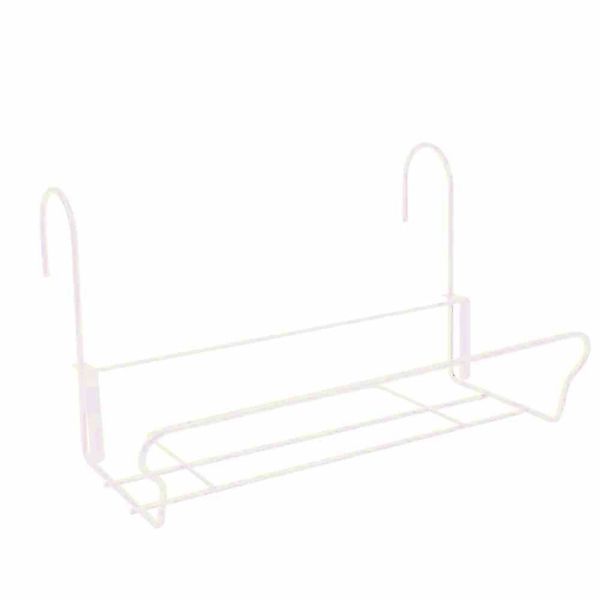 Jardifer Blumenkastenhalter Universal-Blumenkastenhalter weiß 41,5 x günstig online kaufen