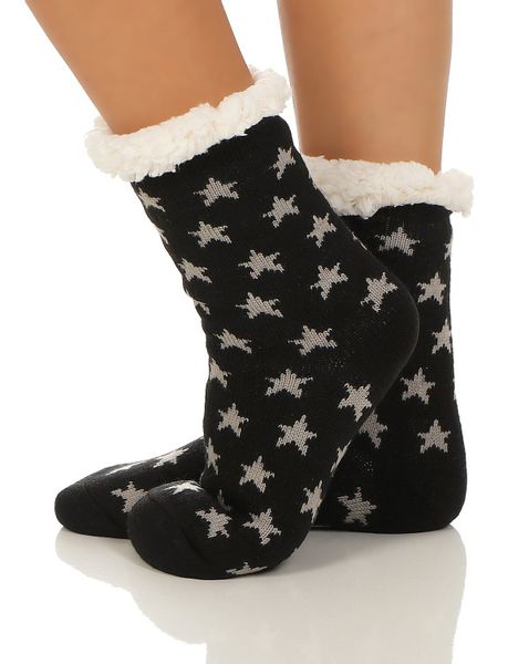 CLEO STYLE Kuschelsocken Damen Hütten Hausschuhe günstig online kaufen