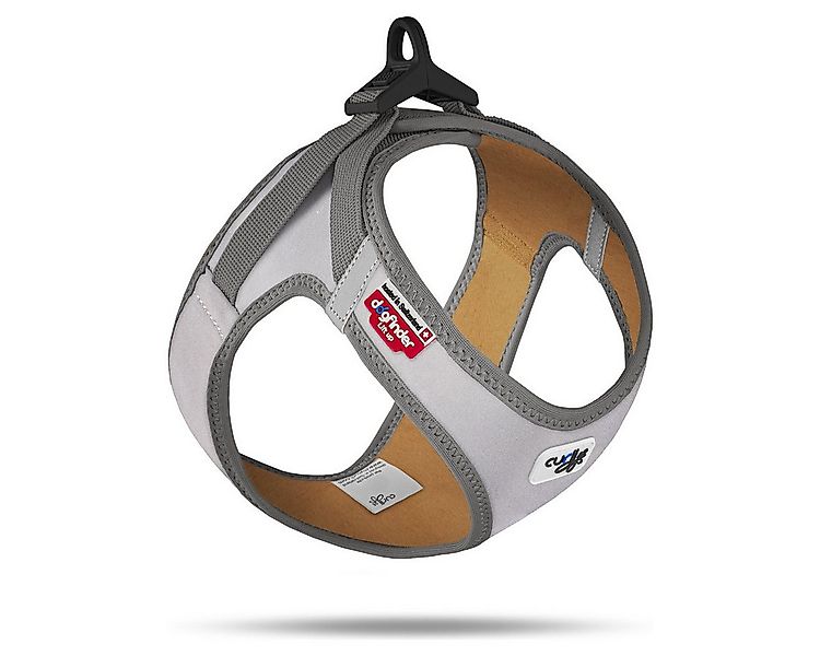 Curli Hunde-Geschirr Clasp Vest Geschirr Glow Reflective Gray günstig online kaufen
