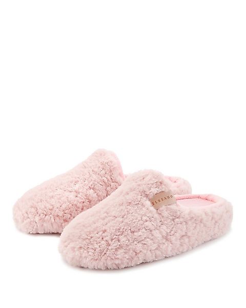 Elbsand Hausschuh, Pantoffel, Mule Pantolette mit kuscheligem Fellimitat günstig online kaufen