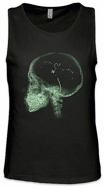 Urban Backwoods Tanktop Gamer Brain Ärmelloses T-Shirt Geek Nerd Fun Inform günstig online kaufen
