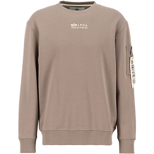 Alpha Industries  Sweatshirt Organics EMB Sweater - organic brown günstig online kaufen