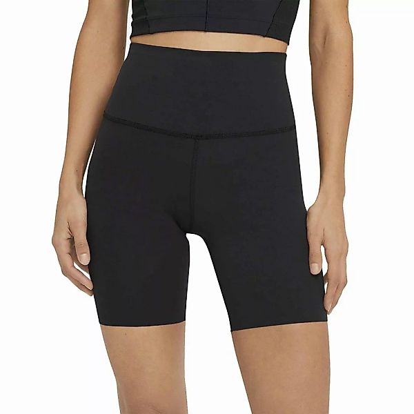 Nike Yoga Luxe Kurze Hosen XL Black / Dk Smoke Grey günstig online kaufen