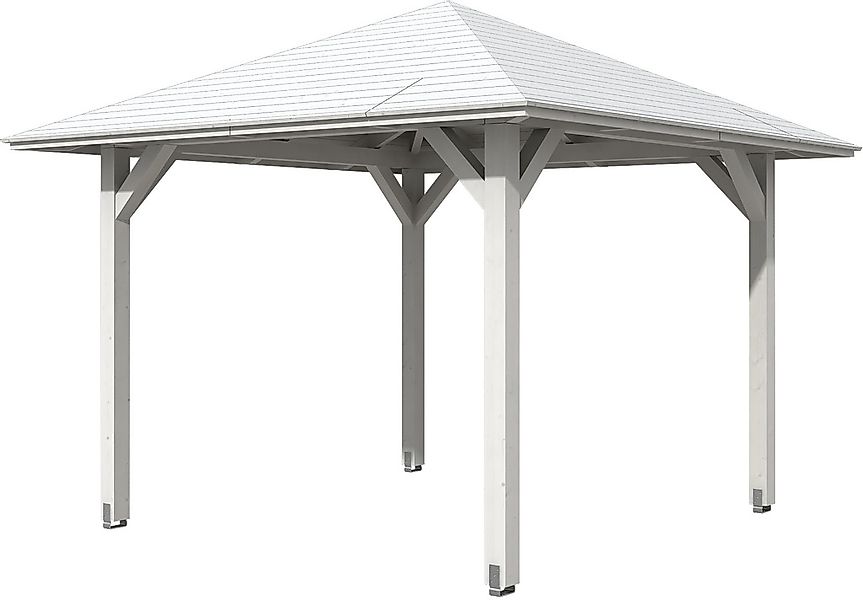 Skanholz Holzpavillon "Cannes 1", Leimholz, 294 x 294 cm günstig online kaufen