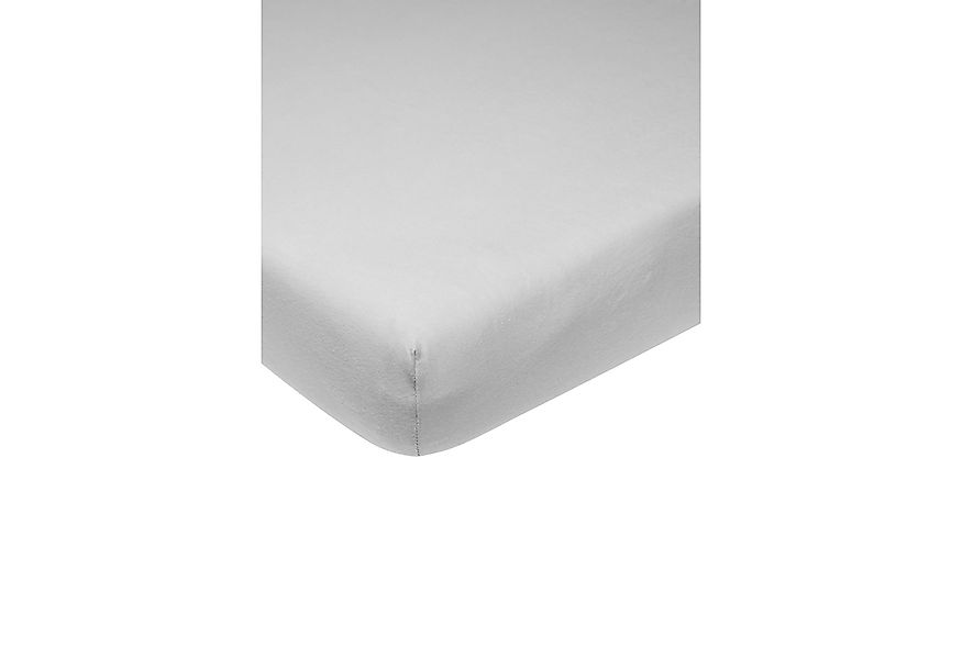 Meyco Baby Spannbettlaken Light Grey, Jersey, Gummizug: Rundum, (1 Stück), günstig online kaufen