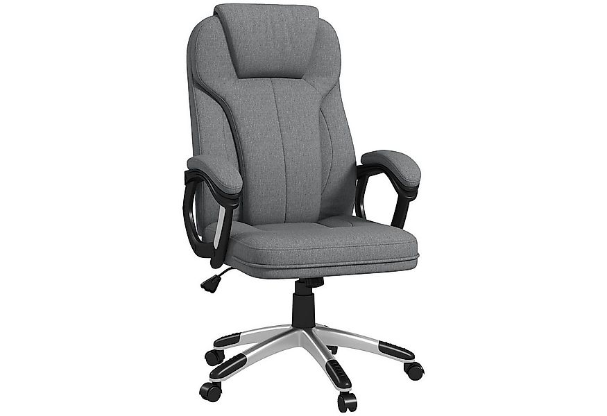 Vinsetto Bürostuhl ergonomisch Computerstuhl mit Wippfunktion (Drehstuhl, 1 günstig online kaufen