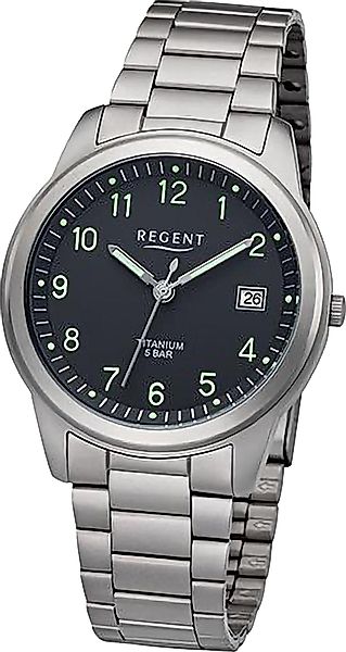 Regent Quarzuhr Regent Herren Armbanduhr Analog, günstig online kaufen