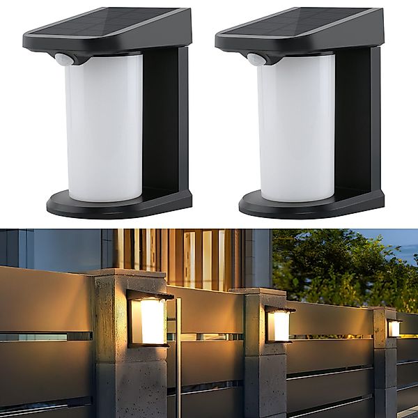 ZMH Außen-Wandleuchte 1/2 Wandlampe solar mit günstig online kaufen
