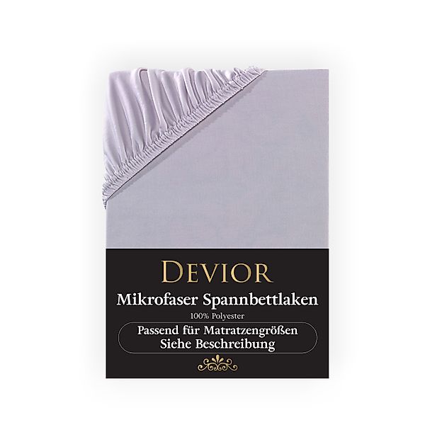 Devior Spannbettlaken aus 100% Mikrofaser mit günstig online kaufen