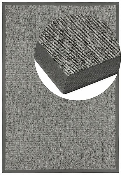 Dekowe Teppich "Basic S2 Bouclé" rechteckig 10 mm Höhe meliert, Sisaloptik, günstig online kaufen