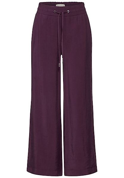 STREET ONE 3/4-Hose STREET ONE / Da.Bermuda / LTD QR Wide leg String cupro günstig online kaufen