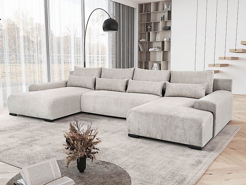Beautysofa Ecksofa BENNY U, mit Schlaffunktion, günstig online kaufen