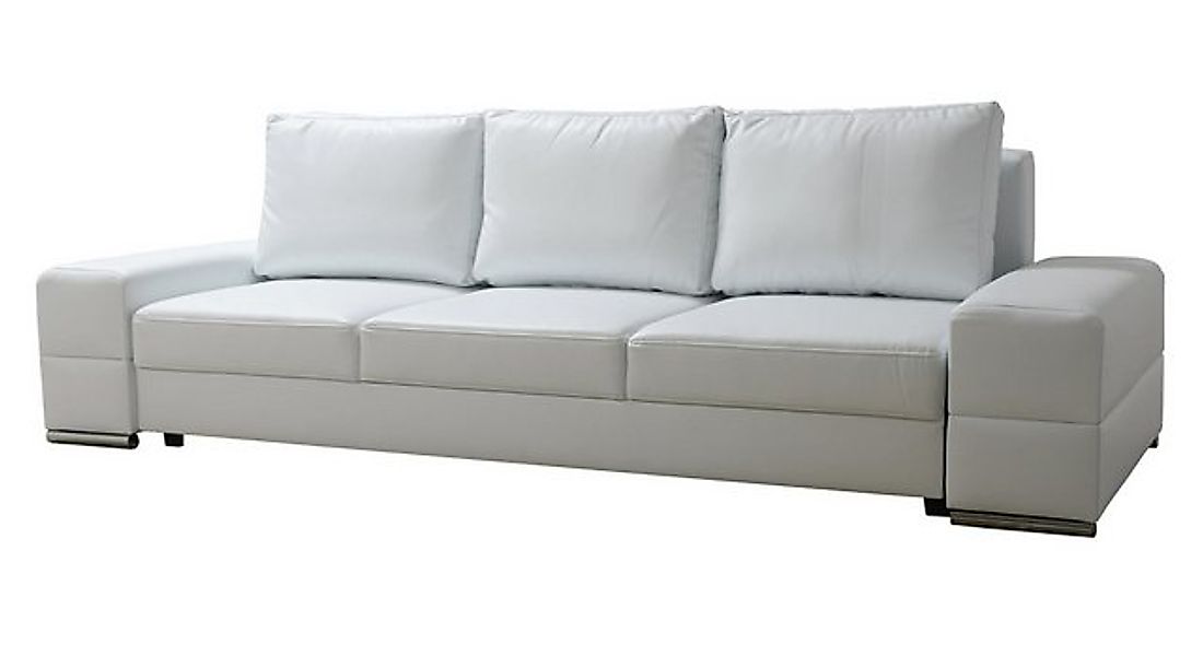 Xlmoebel Sofa Sofa aus Kunstleder mit edlem Design von Designer, 3-Sitzer-M günstig online kaufen