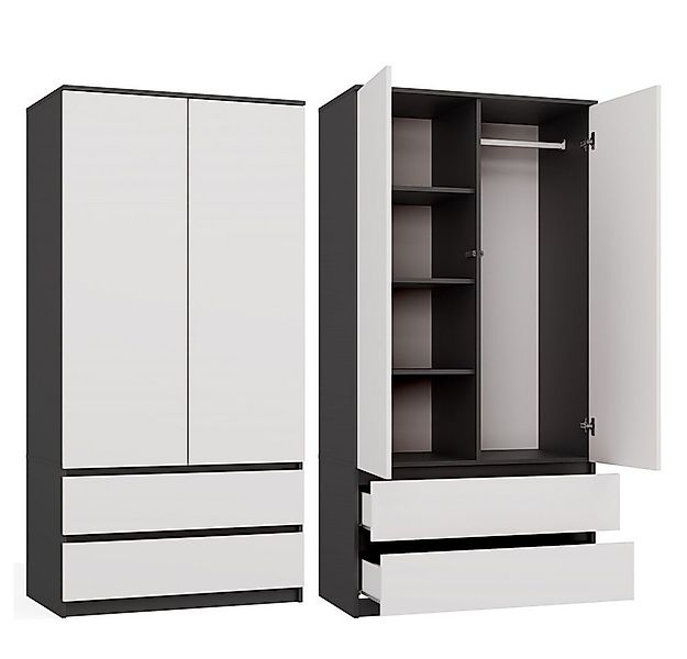 MAGOWA Kleiderschrank MALWA SS – stilvoll & funktional für Büro oder Schlaf günstig online kaufen
