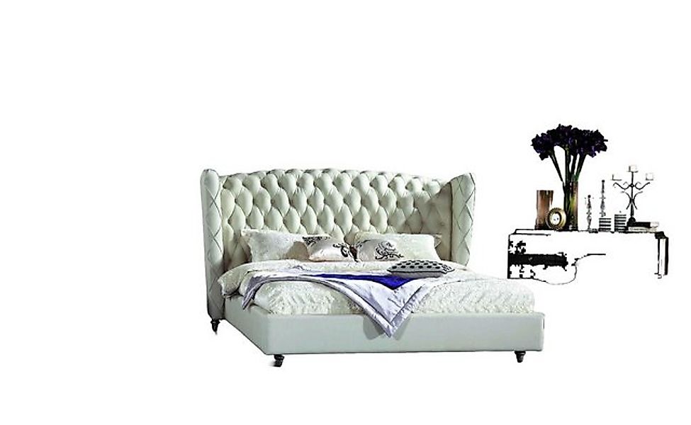 JVmoebel Bett POLSTERBETT LEDERBETT BETT BETT MODELL S-9231 160/180/200X220 günstig online kaufen